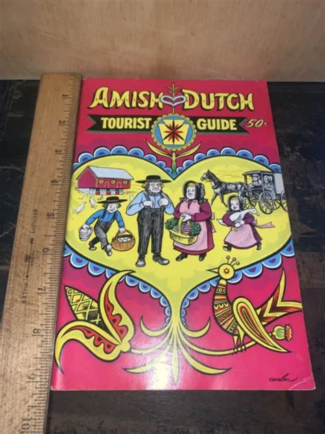 Vintage Amish Dutch Tourist Guide Book 1960 61 20 79 Picclick