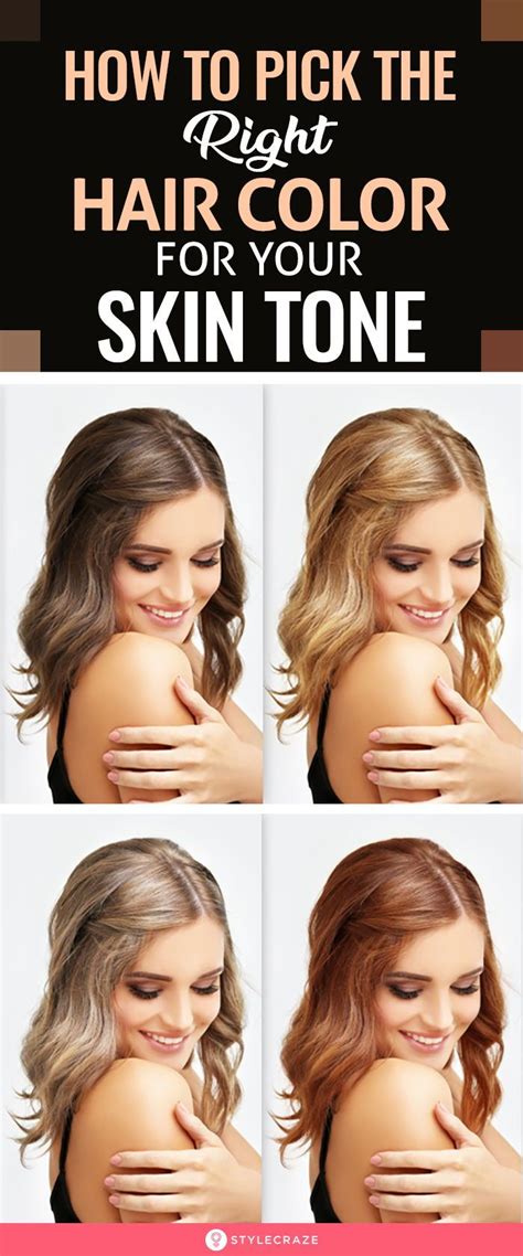 How To Pick The Right Hair Color For Your Skin Tone The Guide To