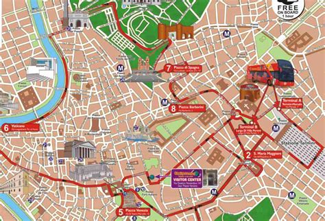 Formation Gericht Transparent Rome Hop On Hop Off Bus Tour Route Map