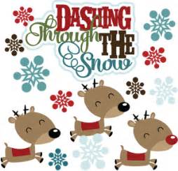 Download Dashing Through The Snow SVG reindeer svg file winter svg ...