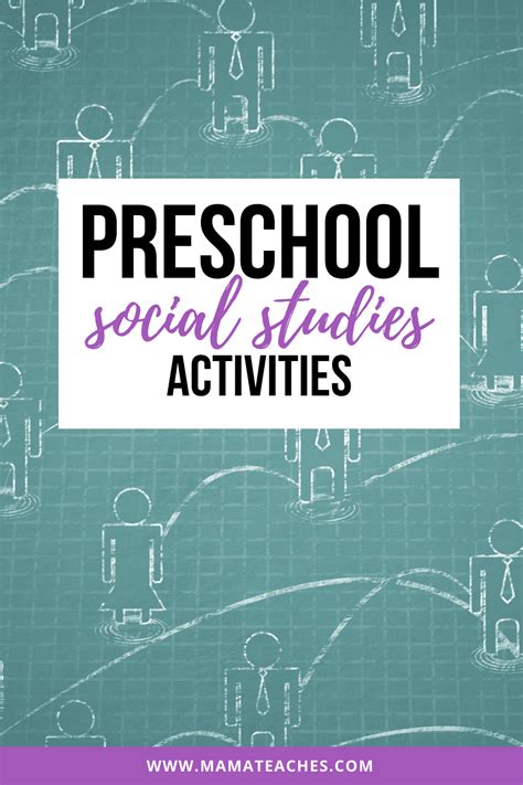 Preschool Social Studies Activities Mama Teaches