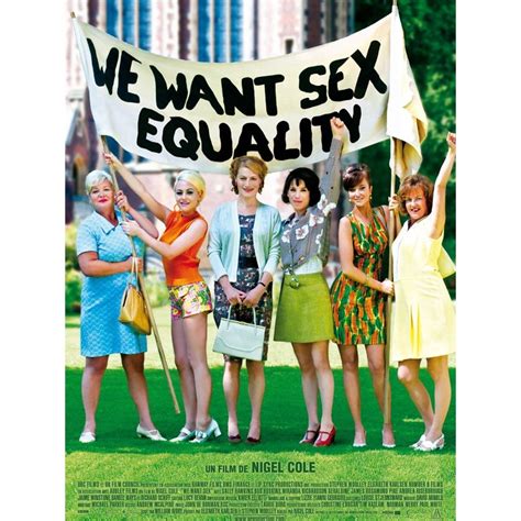 Film We Want Sex Equality Affiche Neuve And Originale Format 40x60cm