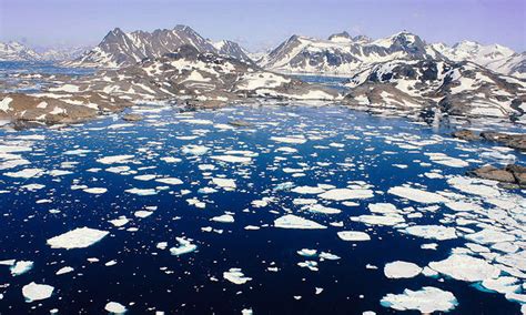Greenlands Ice Sheet Melted At Record One Million Tonnes Per Minute In