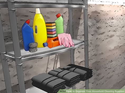How To Organize Your Household Cleaning Supplies With Pictures