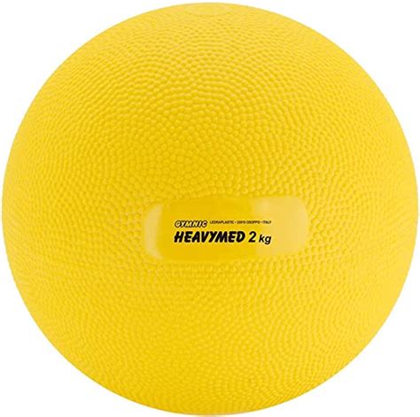 Gymnic Heavymed 2 Medicine Ball 15cm2 Kg44 Lb Yellow