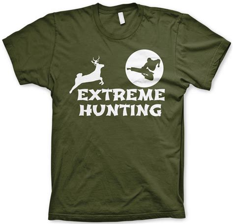 Extreme Hunting Shirt Funny Hunting T Shirt Guerrilla Tees