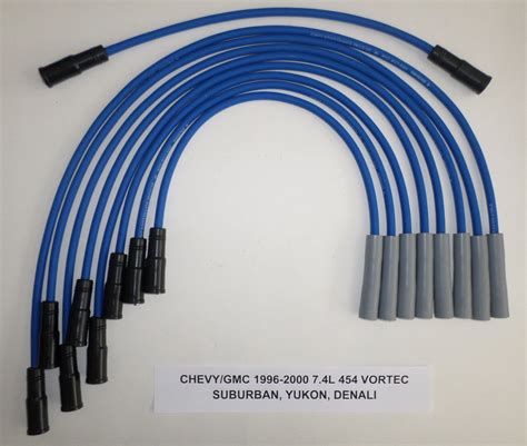 Chevygmc 1996 2000 74l 454 Suburbanyukondenali Blue 8mm Spark Plug