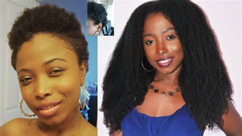 My Natural Hair Growth Journey Relaxed To Natural Very Detailed