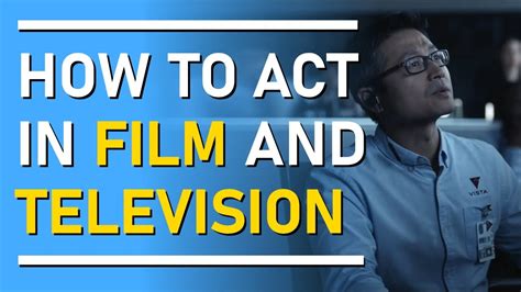 How To Become An Actor In Film And Television 12 Steps To Start Your
