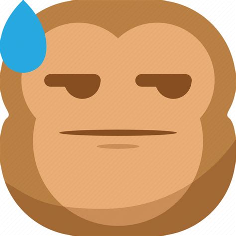 Chipms Drop Emoji Emoticon Envy Monkey Smiley Icon Download On