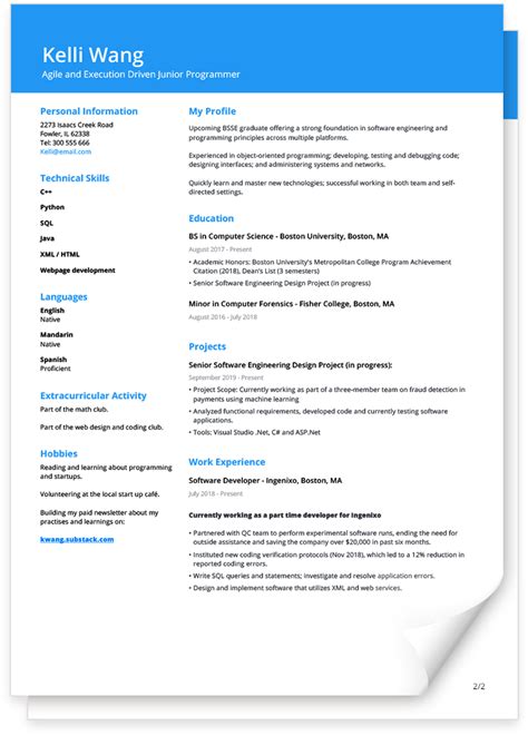 Resume templates and examples to download for free in word format ✅ +50 cv samples in word. CV Template: Update Your CV for 2021 Download Now