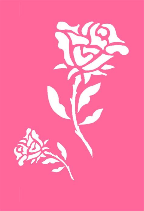 Best Images Of Rose Stencils Printable Templates Free Printable Images And Photos Finder