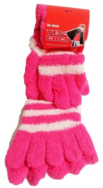 Fuzzy Toe Socks And Gloves Set Ebay