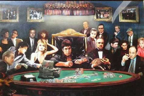 Original vintage italian movie poster starring marlon brando. Godfather paintings search result at PaintingValley.com