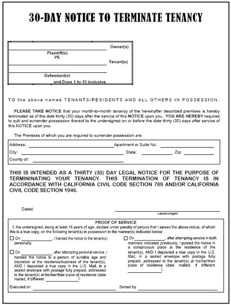 Fill out, securely sign, print or email your 60 day notice to vacate form texas 2009 instantly with signnow. 30 Day Eviction Notice | Real Estate Forms