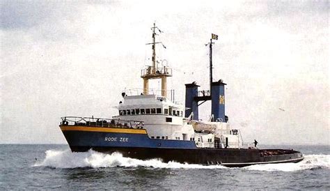 The Tugboat Ms Rode Zee Redsea Call Sign Pgjo Shown In This