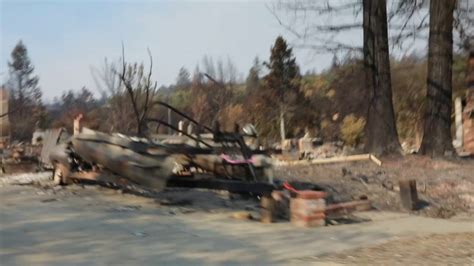 Tubbs Fire Devastation In The Parker Hill Neighborhood Of Santa Rosa