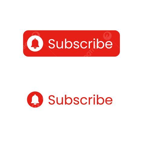 Subscribe Bell Vector Hd Png Images Subscribe And Bell Button Design