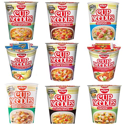 Nissin Instant Cup Noodles Various Flavors Shopee Malaysia