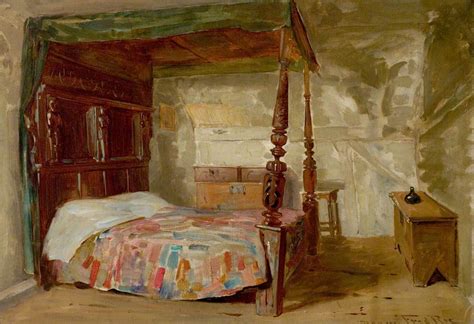 Bedchamber In Anne Hathaways Cottage Shottery Stratford Upon Avon