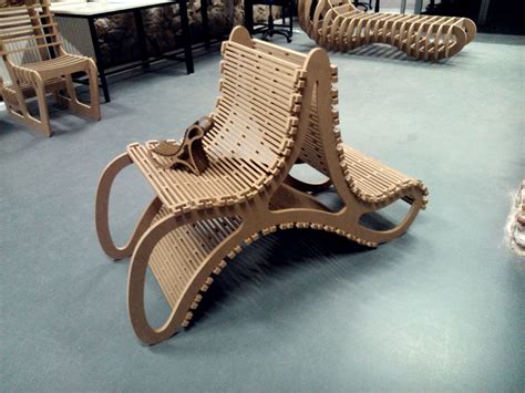 Helen Chair Cnc Project Elena Cardiel Cnc Woodworking Woodworking