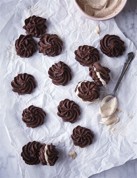 Chocolate And Hazelnut Viennese Whirls Recipe By Eve Kalinik