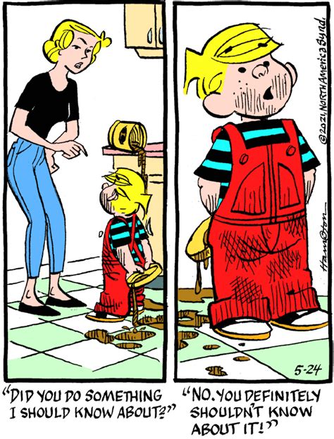 Dennis The Menace For 5242021 In 2021 Dennis The Menace Cartoon
