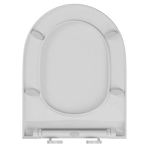 Quick Release D Shaped Slimline Soft Close Toilet Seat Sea005 Ebay