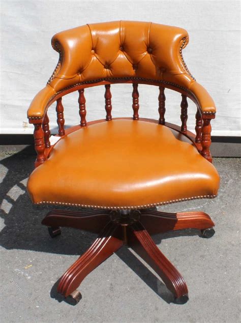 Enjoy free shipping on most stuff, even big stuff. Caramel Colour Leather Office Chair - In Good Cond ...