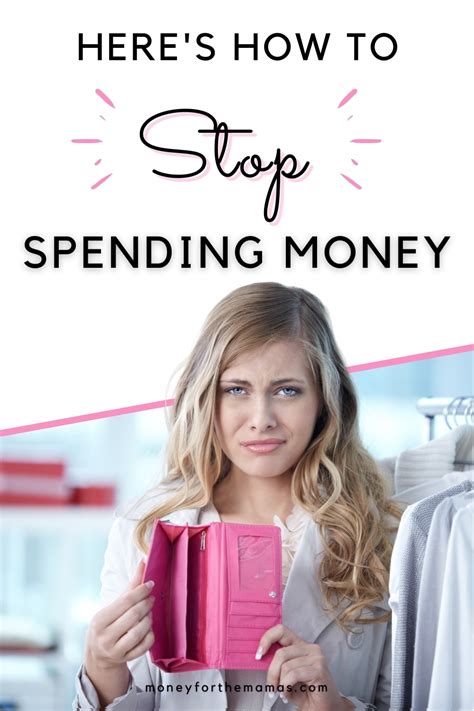 How To Stop Spending Money And Finally Get Control Of Your Money Saving Money Budget Spending