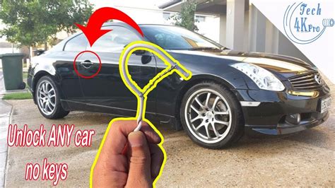 How to unlock car door when keys locked in car. How To Unlock Car From Outside Without Keys - Classic Car ...