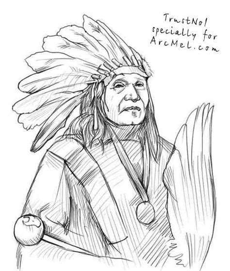 Native American Drawings Step By Step Warehouse Of Ideas