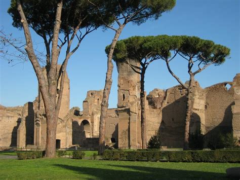 Offizieller wiederverkäufer für eintrittskarten rom und vatikan. Bild "Caracalla- Therme" zu Caracalla Thermen in Rom