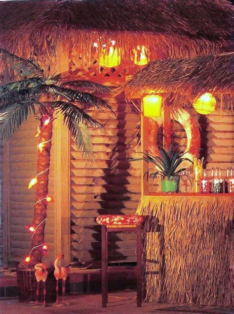 Create Your Own Tiki Bar For The Guests Hire A Bartender Or Have Them
