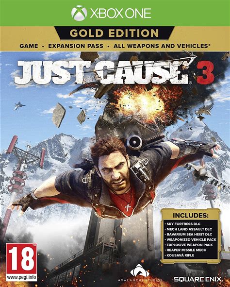 Xboxone Just Cause 3 Gold Edition Square Enix Tooted Gamestar
