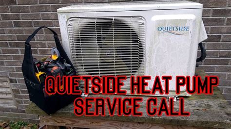 Quietside Heat Pump Refrigerant Leak Repair Youtube