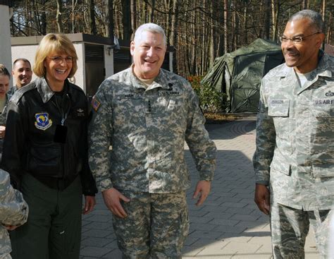 General Ham Visits Ramstein Aoc Responsible For Operation Odyssey Dawn Air Campaign Ramstein