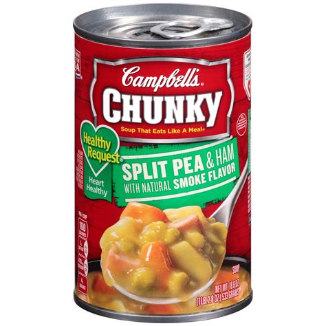 Campbells Chunky Healthy Request Soup Split Pea And Ham 188 Oz