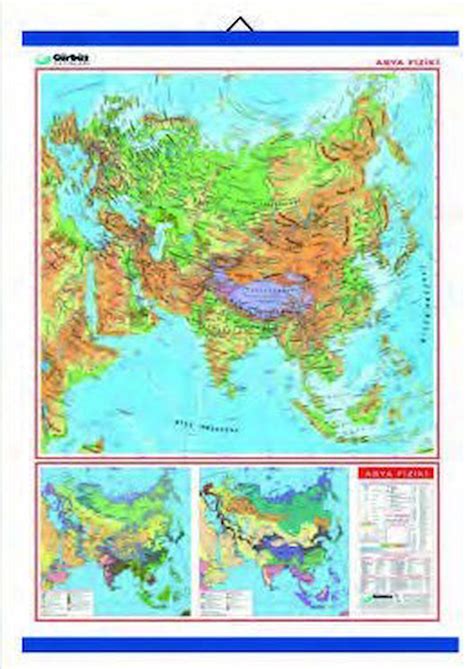 ASYA FİZİKİ HARİTASI Kaplamalı Fiyatları ve Modelleri Pazarama