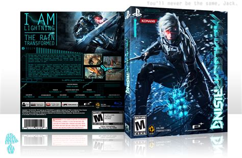 Viewing Full Size Metal Gear Rising Revengeance Box Cover