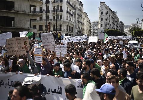 Algerias President Resigns After Weeks Of Mass Protests And Army