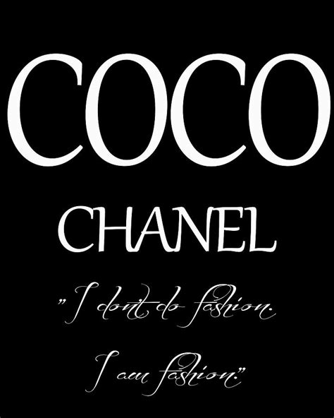 Coco Chanel Quote Digital Art By Dan Sproul
