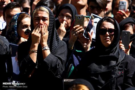 Mehr News Agency Funeral Ceremony Of Behnam Safavi