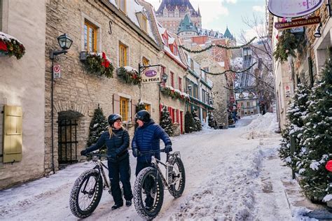 Fat Bike Rental To Discover Old Quebec And Quebec City In A Totally