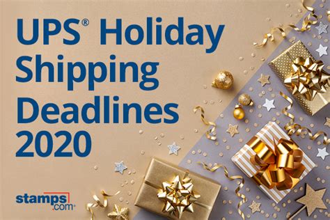 Ups Shipping Deadlines For 2020 Holiday Delivery Blog