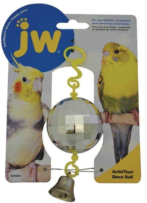 Jw Insight Disco Ball Bird Toy Peto