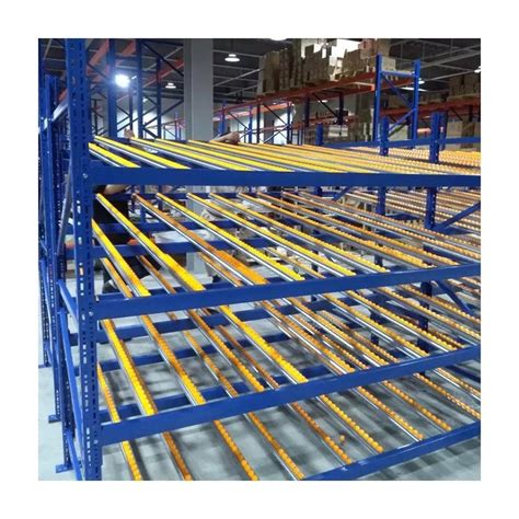 Gravity Carton Flow Racking With Selective Warehouse Roller Rack System