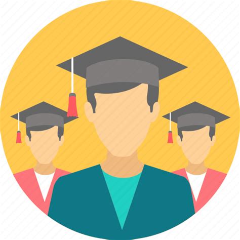 Boys Degree Graduate Graduation Hat Scholar Student Icon