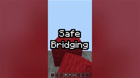 Minecrafts Best Bridging Methods Youtube