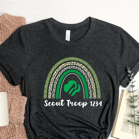 Girl Scout Troop Shirt Etsy